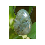 Load image into Gallery viewer, Gemstone pendant Labradorite 20-25mm