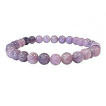 Ielādēt attēlu galerijas skatītājā, Rokassprādze Lepidolīts Madagaskara / Lepidolite A 6mm