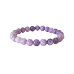 Ielādēt attēlu galerijas skatītājā, Rokassprādze Lepidolīts Madagaskara / Lepidolite A 6mm