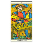 Ielādēt attēlu galerijas skatītājā, Golden Tarot of Marseille Taro Kārtis