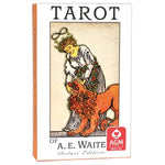 Ielādēt attēlu galerijas skatītājā, A.E. Waite Tarot Premium Edition Deluxe Taro Kārtis