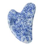 Load image into Gallery viewer, Gua Sha Massage Scraper - Pink Quartz, Jade, Obsidian, Aventurine, Tiger, Rock Crystal