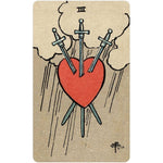 Ielādēt attēlu galerijas skatītājā, Smith-Waite Tarot Deck Borderless Edition Taro Kārtis bez rāmīša