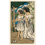 Ielādēt attēlu galerijas skatītājā, Smith-Waite Tarot Deck Borderless Edition Taro Kārtis bez rāmīša