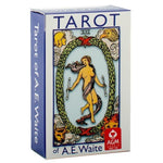 Ielādēt attēlu galerijas skatītājā, A.E. Waite Tarot Blue Edition Taro kārtis