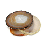 Ielādēt attēlu galerijas skatītājā, Akmens Ahāts / Ahāta Šķēles / Agate Slice Natural 6-10cm
