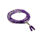 Ielādēt attēlu galerijas skatītājā, Mala / Skaitāmkrelles 108 Ametists / Amethyst