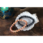 Load image into Gallery viewer, Rokassprādze Merlinīts / Merlinite / Indigo Gabro 8mm