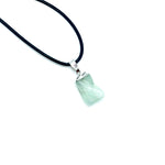 Load image into Gallery viewer, Aquamarine gemstone pendant pin drilled cap 1cm - 2.5cm