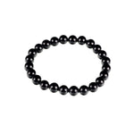 Ielādēt attēlu galerijas skatītājā, Rokassprādze Onikss / Melnais Onikss Brazīlija / Black Onyx A 8mm