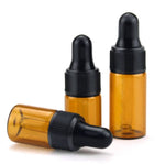 Ielādēt attēlu galerijas skatītājā, Stikla pudelīte ar pipetīti 1ml / 2ml / 3ml / 5ml