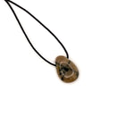 Ielādēt attēlu galerijas skatītājā, Kulons Čiastolīts / Krusta Akmens / Chiastolite 25-30mm