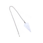 Ielādēt attēlu galerijas skatītājā, Svārsts Kalnu Kristāls / Clear Quartz 3.5cm / 23cm