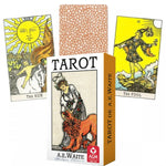 Ielādēt attēlu galerijas skatītājā, A.E. Waite Tarot Premium Edition Deluxe Taro kārtis