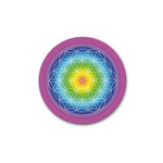 Ielādēt attēlu galerijas skatītājā, Uzlīme Flower of Life / Dzīvības Zieds Ø4.5cm