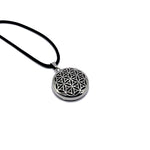 Load image into Gallery viewer, Flower of Life Pendant with Gemstone
