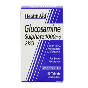Glucosamine Sulphate 1000mg 2KCl 30 vai 90 tabletes