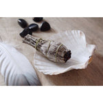 Load image into Gallery viewer, Abalone Shell holder 12-14cm - Palo Santo & Sage
