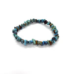 Load image into Gallery viewer, Rokassprādze Hrizokolla Peru / Chrysocolla Chips A