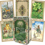 Load image into Gallery viewer, Fairy Tale Lenormand Tin Box Oracle Cards