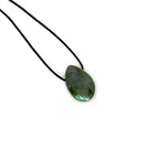 Load image into Gallery viewer, Gemstone pendant Labradorite 20-25mm