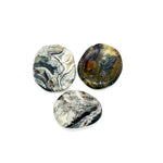 Ielādēt attēlu galerijas skatītājā, Akmens Ahāts / Mežģīņu Ahāts Austrālija / Crazy Lace Agate Chakra Stone 40-45mm