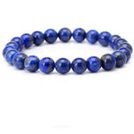 Ielādēt attēlu galerijas skatītājā, Rokassprādze Lazurīts Afganistāna / Lapis Lazuli 8mm