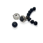 Load image into Gallery viewer, Aroma Bracelet Lava & 7 Chakra 8mm