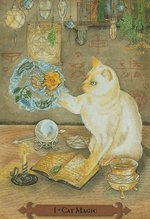 Ielādēt attēlu galerijas skatītājā, Mystical Cats Taro Kārtis