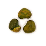 Ielādēt attēlu galerijas skatītājā, Akmens Jašma / Okeāna Jašma vai Orbikulārā Jašma / Ocean Jasper Heart 30-35mm
