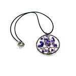 Ielādēt attēlu galerijas skatītājā, Kulons Tree Ametists, Rozā Kvarcs vai Karneols