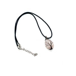 Ielādēt attēlu galerijas skatītājā, Kulons Stone & Tree Ametists, Rozā Kvarcs, Ametists, Aventurīns, Tīģeracs vai Obsidiāns