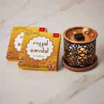 Ielādēt attēlu galerijas skatītājā, Aromātiskās Briketes Aromafume Royal Sandal / Sandalkoks 40g