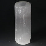 Загрузить изображение в средство просмотра галереи, Svečturis Selenīts / Selenite Cylinder Candle Holder 8cm / 10cm / 15cm / 20cm