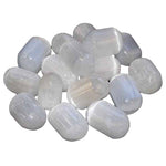 Load image into Gallery viewer, Akmens Selenīts / Selenite Rolled Stone