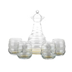 Ielādēt attēlu galerijas skatītājā, Komplekts - Karafe Alladin 1.3L + 4 Glāzes Mythos Gold 250ml