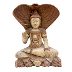 Ielādēt attēlu galerijas skatītājā, Statuja / Dēva / Murti / Šiva / Shiva with Cobra 50cm