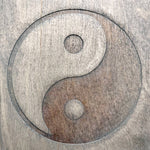 Ielādēt attēlu galerijas skatītājā, Sadhu Board Dēlis ar vara un nerūsējošā tērauda naglām "Yin-Yang" 9mm / 10mm / 11mm