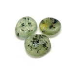 Ielādēt attēlu galerijas skatītājā, Akmens Prenīts / Prehnite Chakra Stone 35-45mm