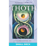 Ielādēt attēlu galerijas skatītājā, Thoth Tarot Deck Aleister Crowley Small Tarot Deck Taro Kārtis