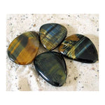 Ielādēt attēlu galerijas skatītājā, Akmens Vanagacs / Zilā Tīģeracs / Blue Tiger Eye Chakra Stone 35-45mm