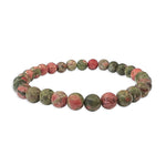 Load image into Gallery viewer, Rokassprādze Unakīts Dienvidāfrika / Unakite 6mm