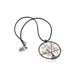 Ielādēt attēlu galerijas skatītājā, Kulons Tree Ametists, Rozā Kvarcs vai Karneols