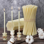 Load image into Gallery viewer, White Church Candles N60 - 80 minutes, 6.6x205mm
