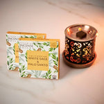 Ielādēt attēlu galerijas skatītājā, Aromātiskās Briketes Aromafume Californian White Sage & Palo Santo 40g