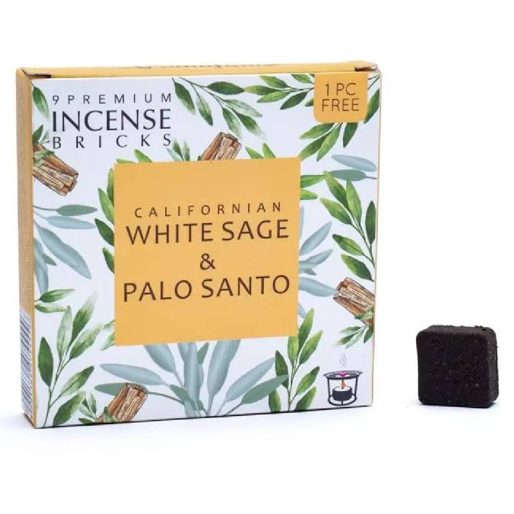 Aromātiskās Briķetes Aromafume Californian White Sage & Palo Santo 40g