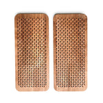 Ielādēt attēlu galerijas skatītājā, Ozolkoka Sadhu Board Dēlis ar vara naglām "Metatron's Cube" 9mm / 10mm / 11mm