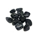 Ielādēt attēlu galerijas skatītājā, Akmens Obsidiāns / Sniegpārslu Obsidiāns ASV / Snowflake Obsidian