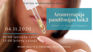 04.11.2020 - Aromterapija pandēmijas laikā