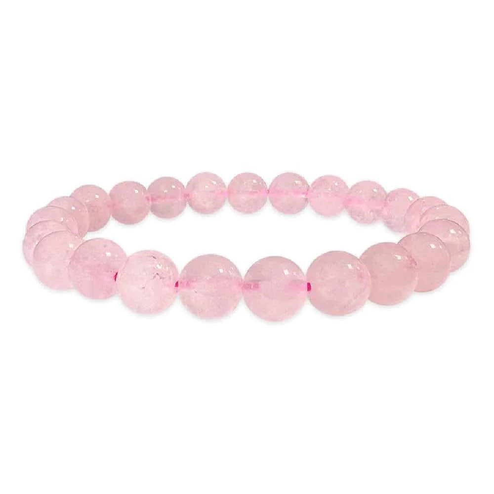 Rokassprādze Rozā Kvarcs Brazīlija / Rose Quartz A 10mm